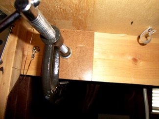 Figure 3 - Masonite Clamp Pads